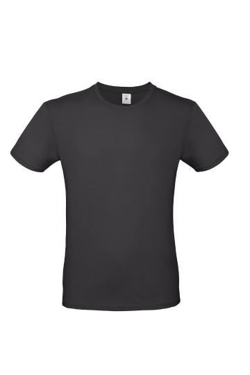 B&C E150 T-shirt TU01T 005 urban zwart