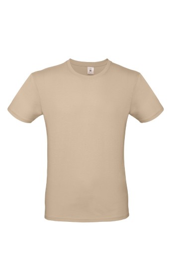 B&C E150 T-shirt TU01T 120 zand