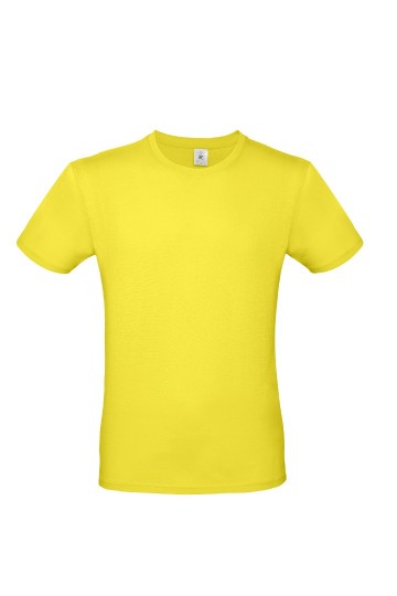 B&C E150 T-shirt TU01T 201 solar geel