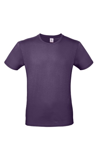 B&C E150 T-shirt TU01T 351 radiant paars