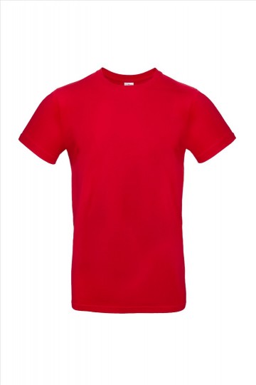 B&C E190 T-shirt TU03T 004 rood