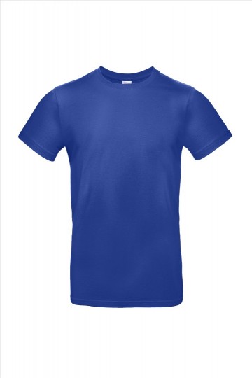 B&C E190 T-shirt TU03T 008 kobalt blauw