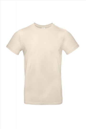 B&C E190 T-shirt TU03T 100 naturel