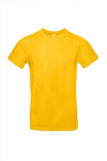B&C E190 T-shirt TU03T 210 goudgeel