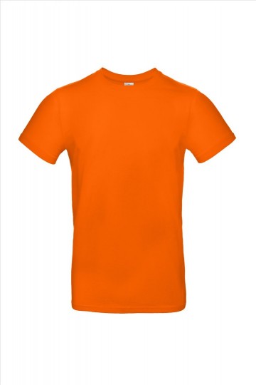 B&C E190 T-shirt TU03T 235 oranje