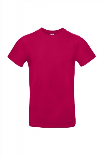 B&C E190 T-shirt TU03T 311 sorbet rood