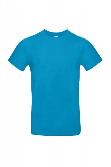 B&C E190 T-shirt TU03T 441 atol blauw