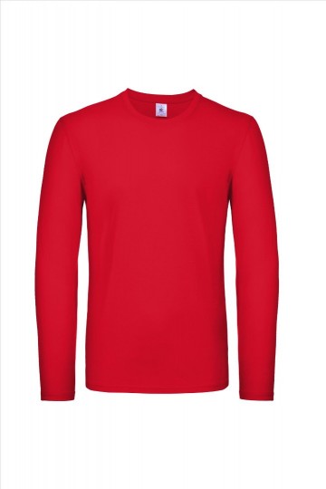 B&C E150 T-shirt LM TU05T 04 rood