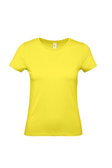 B&C E150 T-shirt TW02T 201 solar geel