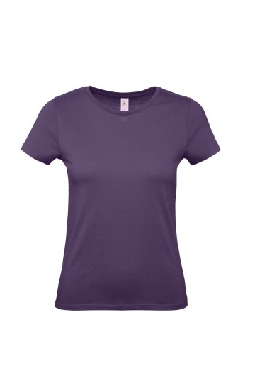 B&C E150 T-shirt TW02T 351 radiant paars