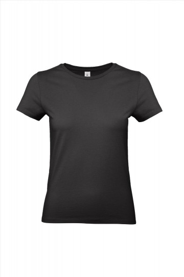 B&C E190 T-shirt Women TW04T 002 zwart