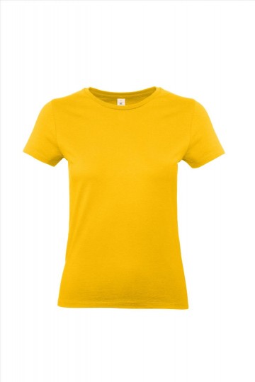 B&C E190 T-shirt Women TW04T 210 goudgeel