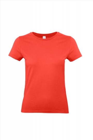 B&C E190 T-shirt Women TW04T 236 sunset oranje