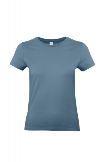 B&C E190 T-shirt Women TW04T 460 steenblauw