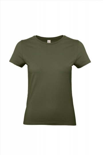 B&C E190 T-shirt Women TW04T 552 urban kaki
