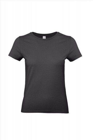 B&C E190 T-shirt Women TW04T 748 used zwart