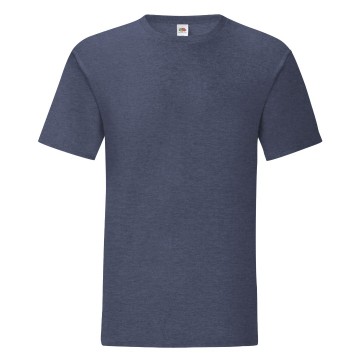 FOTL 614300 Iconic T vf heather marineblauw