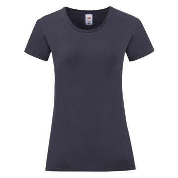 FOTL 614320 Lady Iconic T diep marineblauw
