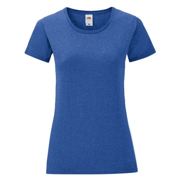 FOTL 614320 Lady Iconic T heather koningsblauw