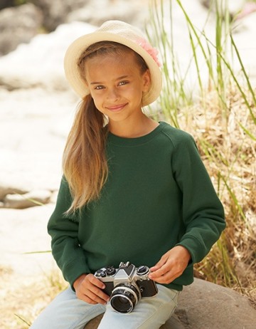 610330 FOTL Kids Raglan Sweat (Premium)