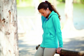 FOTL Lady-Fit Hooded Sweat Jacket (Premium)