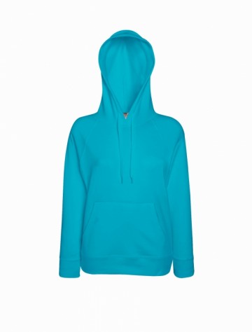 FOTL Lady-Fit Lightweight Hooded Sweat ZU