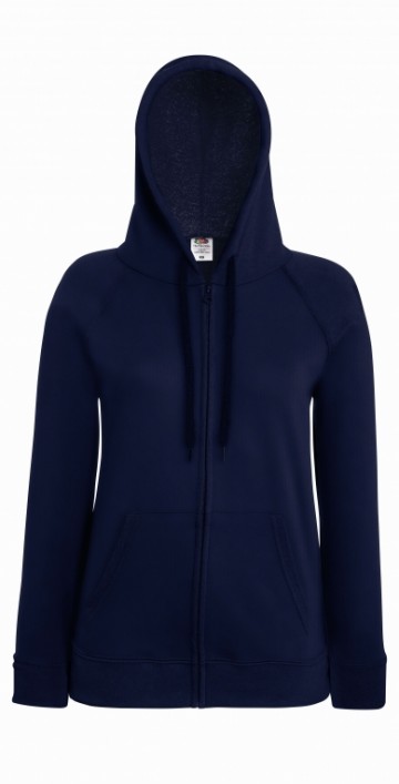 FOTL Lady-FitLightweight Hooded Sweat Jacket AZ