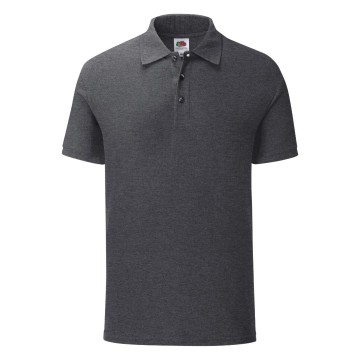 FOTL 630440 Iconic polo hd donker heather grijs