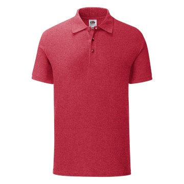 FOTL 630440 Iconic polo vh heather rood