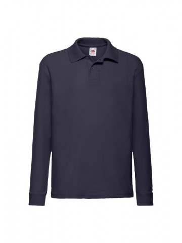 FOTL Kids 65/35 Polo met LM donker marineblauw