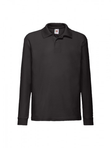 FOTL Kids 65/35 Polo met LM zwart
