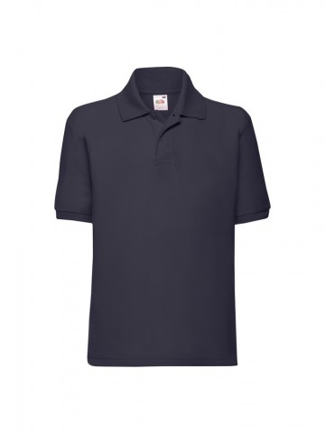 634170 FOTL Kids 65/35 Polo diep marineblauw