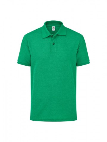 634170 FOTL Kids 65/35 Polo heather groen
