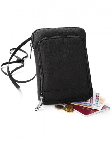 BG47 BagBase Travel Wallet - Zwart