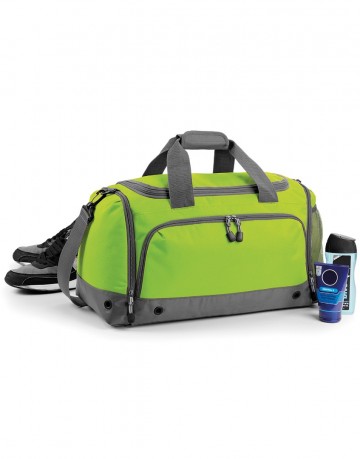 BG544 BagBase Athleisure Holdall Limoen groen/Grijs