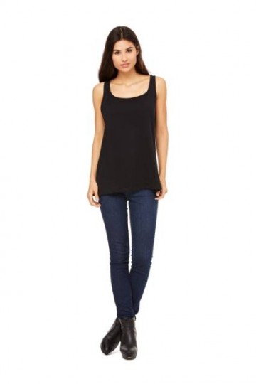 B+C Tanktop Jersey 6488 zwart