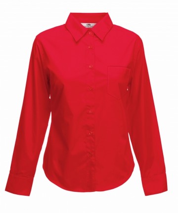 FOTL Lady-Fit Poplin Shirt met LM 40