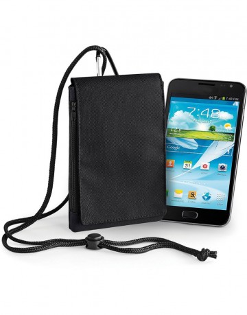 BG49 BagBase Phone Pouch XL _ Zwart