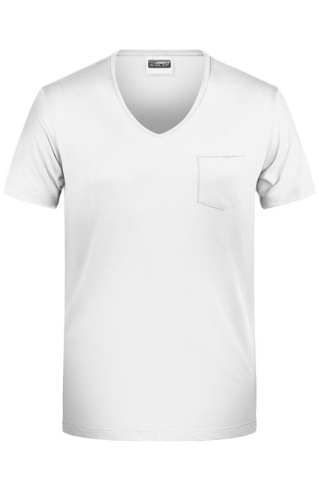JN Men's T Pocket 8004 wit