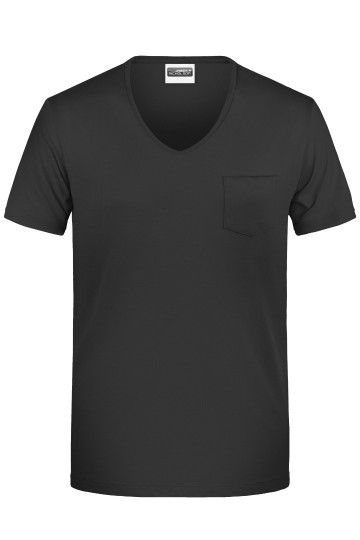 JN Men's T Pocket 8004 zwart