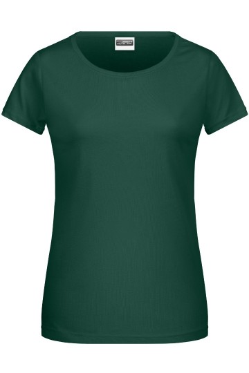 JN Ladies Basic-T 8007 donkergroen