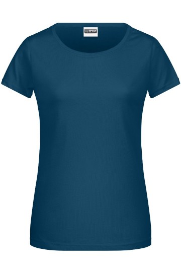 JN Ladies Basic-T 8007 petrolblauw