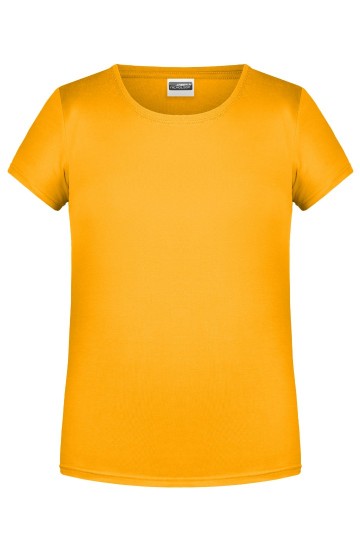 JN Girls Basic-T 8007G goudgeel