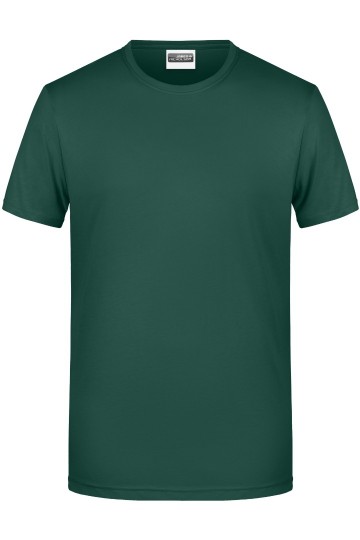 JN Men's Basic-T 8008 donkergroen