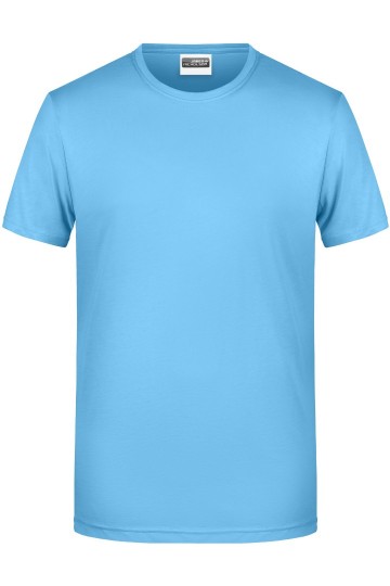 JN Men's Basic-T 8008 hemelsblauw