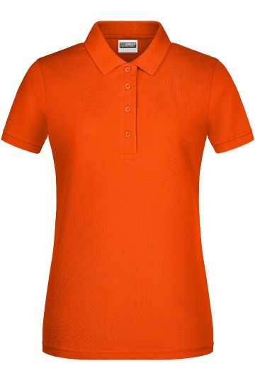 JN Ladies Basic Polo 8009 donkeroranje