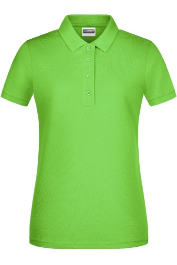 JN Ladies Basic Polo 8009 limoengroen