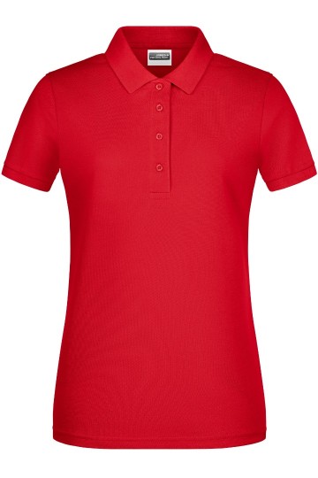 JN Ladies Basic Polo 8009 rood
