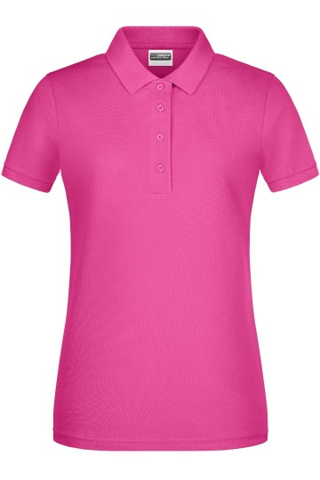 JN Ladies Basic Polo 8009 roze