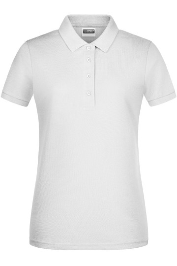 JN Ladies Basic Polo 8009 wit